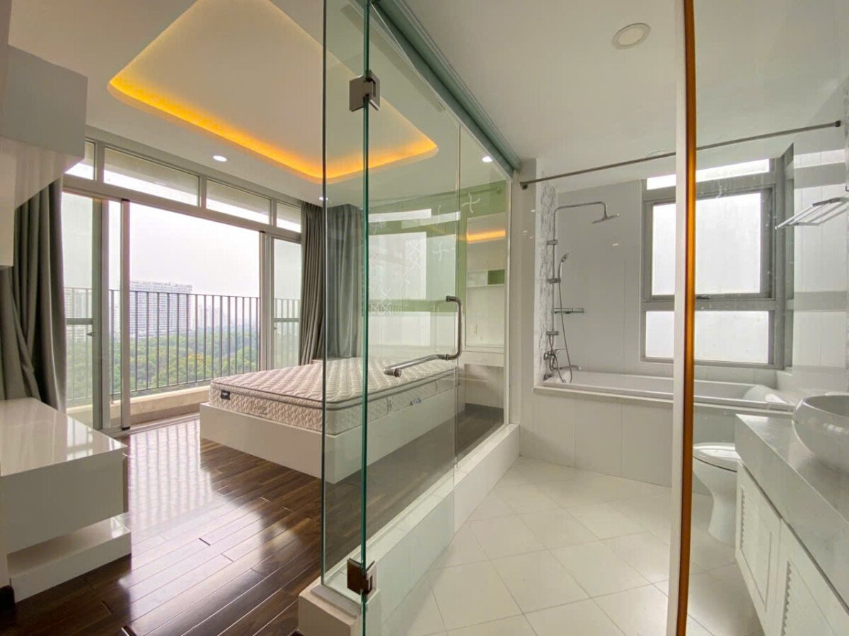 cho thue can ho dep tai star hill 5 - Cho thuê căn hộ Star Hill. DT 112m2 Nhà đẹp- Nội thất đầy đủ- Nhà thiết kế 3 Phòng-2wc- Lầu cao- Giá 30 Triệu/Tháng