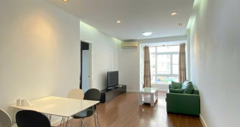 Cho thuê căn góc Sky Garden 3. DT 74m2 Thiết kế 2 Phòng ngủ-2wc- Nội thất đầy đủ- Giá 16 Triệu/Tháng