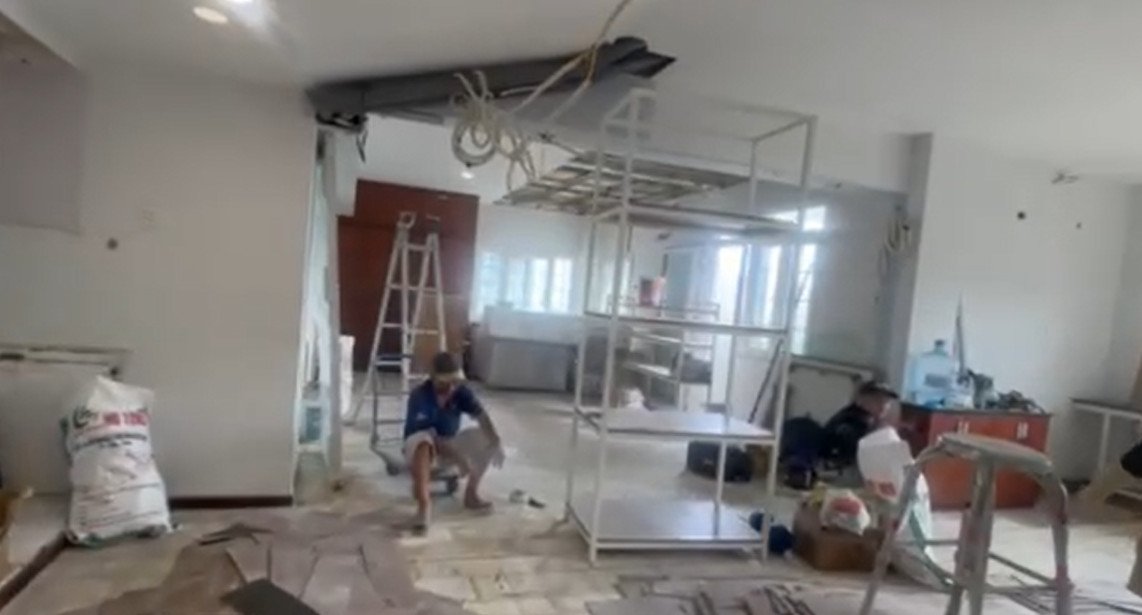 hien trang nha tho - Giá mua bán căn hộ Duplex chung cư Hưng Vượng 2 phường Tân Hưng T4/2026