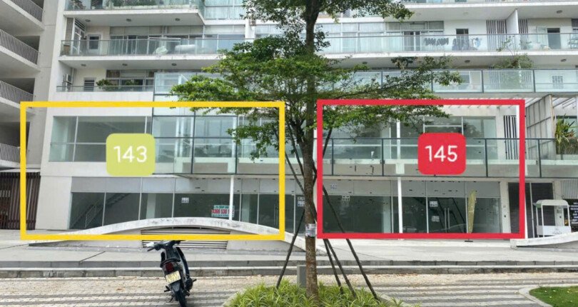 Giá cho thuê cặp Shophouse số 143-145 đường Tôn Dật Tiên Phú Mỹ Hưng phường Tân Hưng T5/2026