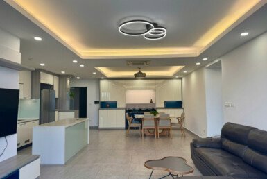 Giá cho thuê căn hộ 3pn số 04 tòa B chung cư Riverpark Premier phường Tân Hưng T4/2026