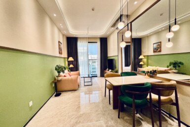 Cho thuê căn hộ 02pn, chung cư The Aurora, nhà mới, nội thất đầy đủ, giá 29tr/tháng.