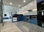 khong gian bep rong rai 6 150x110 - Giá mua bán căn hộ 3pn chung cư Cảnh Viên 2 phường Tân Mỹ T4/2026