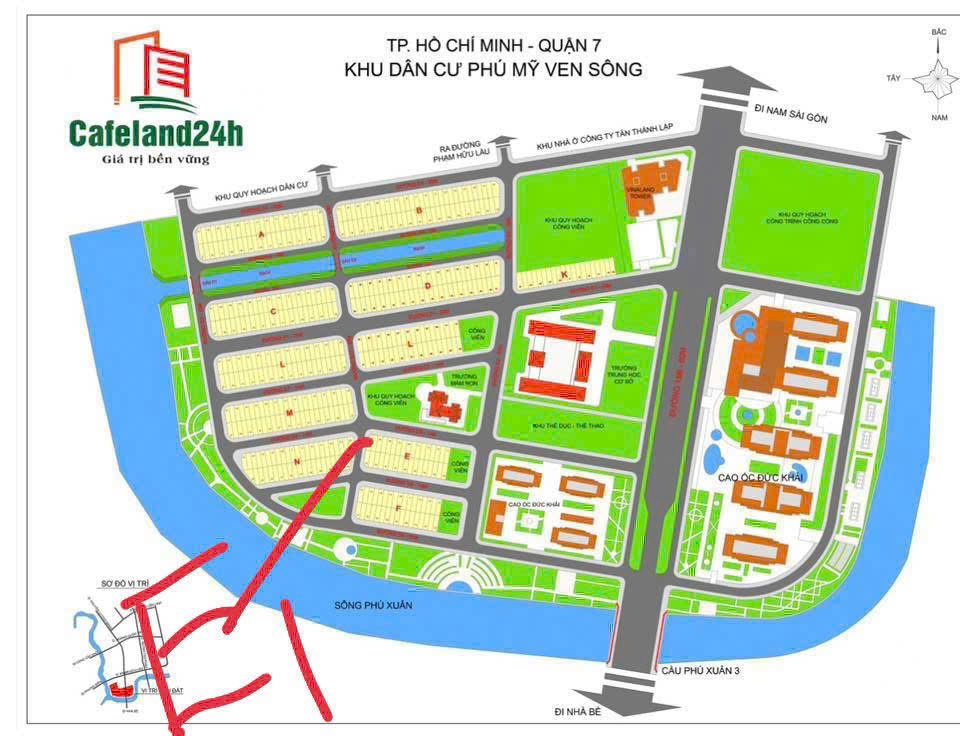 mat bang vi tri dat ban - Giá mua bán đất nền kdc Tái Định Cư Phú Mỹ phường Tân Mỹ T4/2026