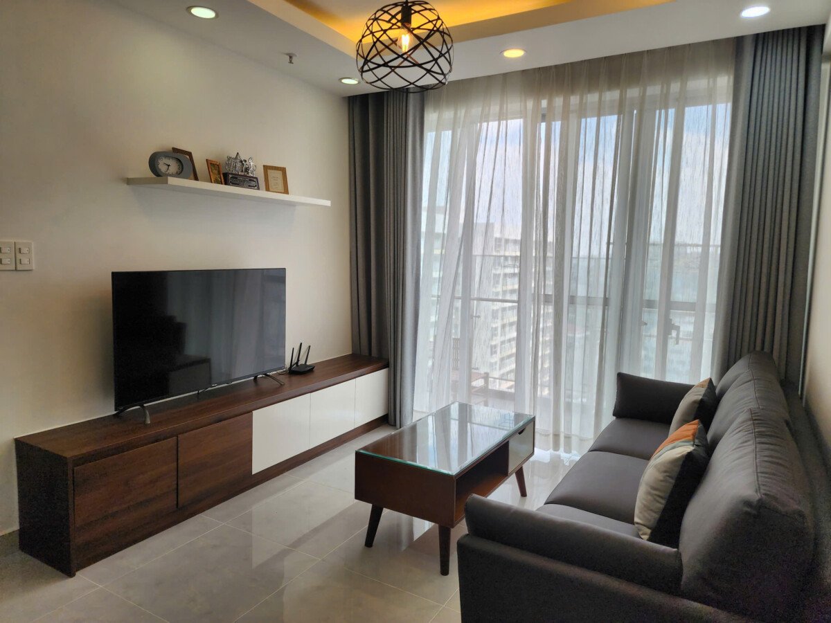 nha day du noi that cho thue - Cho thuê căn hộ Scenic Valley 1. DT 80m2 Thiết kế 2 Phòng ngủ-2wc- View trực diện hồ bơi- Giá 25 Triệu/Tháng