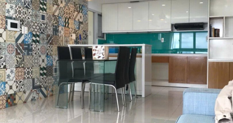 Cho thuê căn hộ Happy Valley. DT 100m2 Thiết kế 3 Phòng-2wc- Lầu cao- Nội thất đầy đủ- Giá 30 Triệu/Tháng