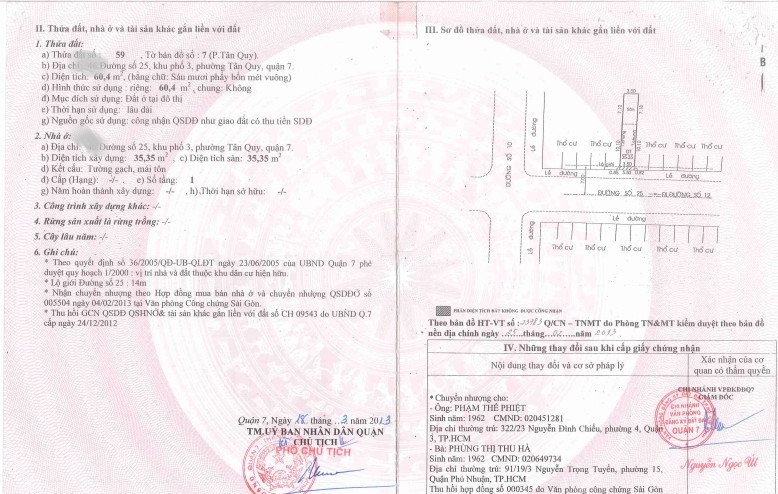 phap ly so hong nha dat ban - Giá mua bán nhà cấp 4 mặt Đường số 25 phường Tân Hưng T4/2026
