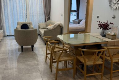 Cho thuê căn hộ 02pn, chung cư The Peak Midtown, giá 31tr/tháng, nhà đẹp, đầy đủ nội thất.