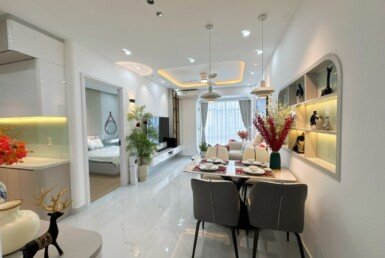 Cho thuê căn hộ chung cư Sky Garden 3, 02pn, nhà đẹp, giá 25tr/tháng, nội thất mới.