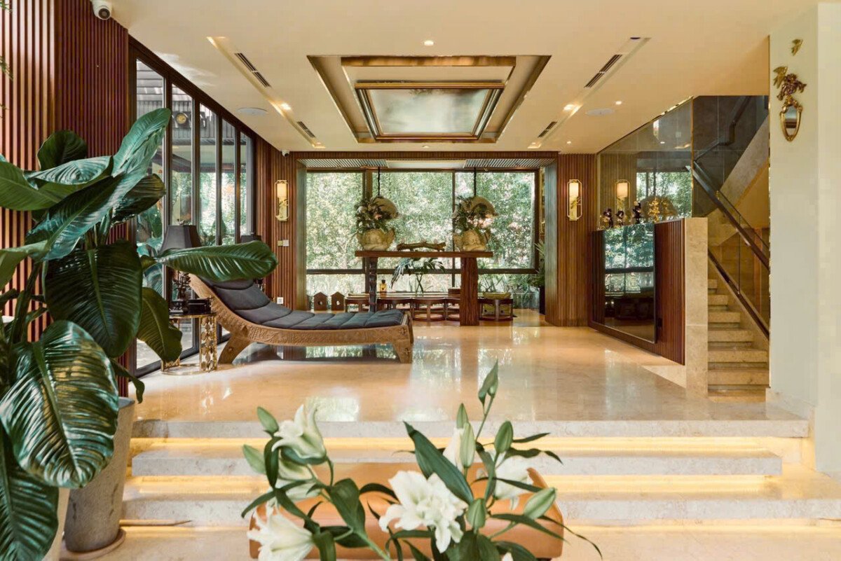 phong khach tang 1 thiet ke hien dai sang trong - Giá mua bán nhà Biệt thự số 223 kdc Phú Gia phường Tân Hưng T4/2026