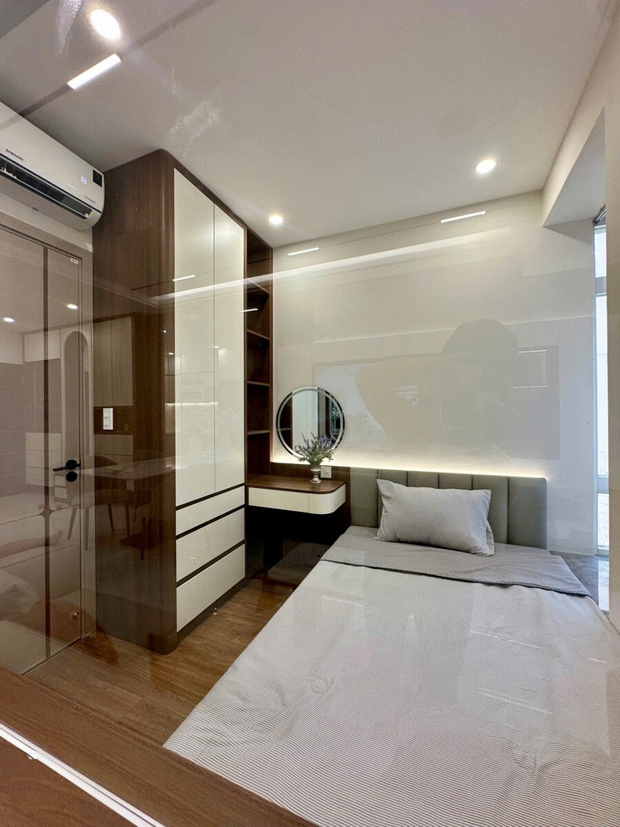 phong ngu 4 - Bán căn hộ đẹp tại Sky Garden 3. DT 70m2 Thiết kế 3 Phòng ngủ-2wc- Nội thất mới 100%- Giá bán 6.390 Tỷ