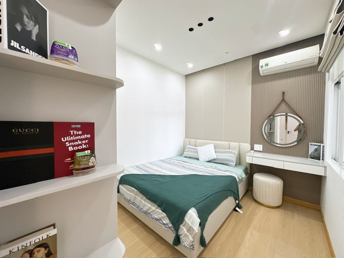 phong ngu can ho can cho thue 1 - Cho thuê căn hộ chung cư Sky Garden 3, 02pn, nhà đẹp, giá 25tr/tháng, nội thất mới.