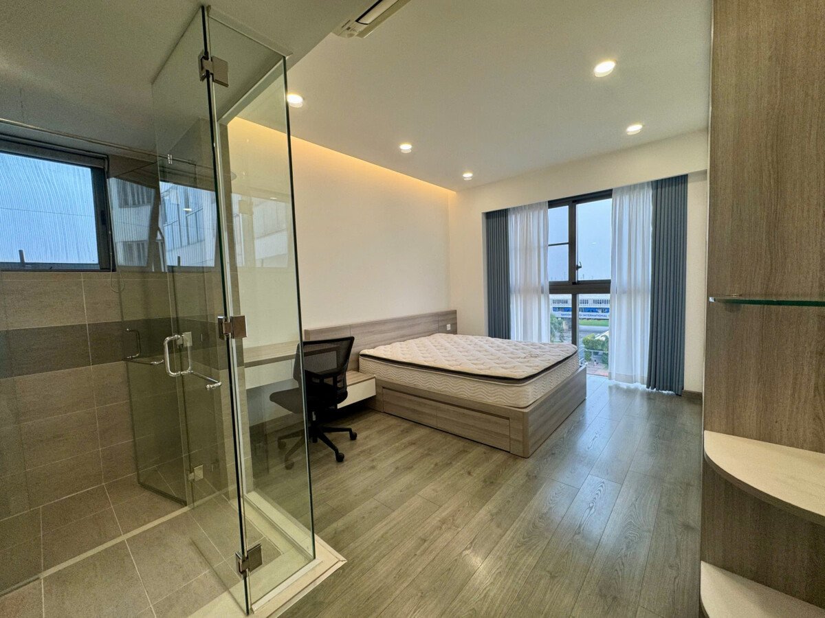 phong ngu can ho cho thue 1 - Giá cho thuê căn hộ 3pn số 04 tòa B chung cư Riverpark Premier phường Tân Hưng T4/2026