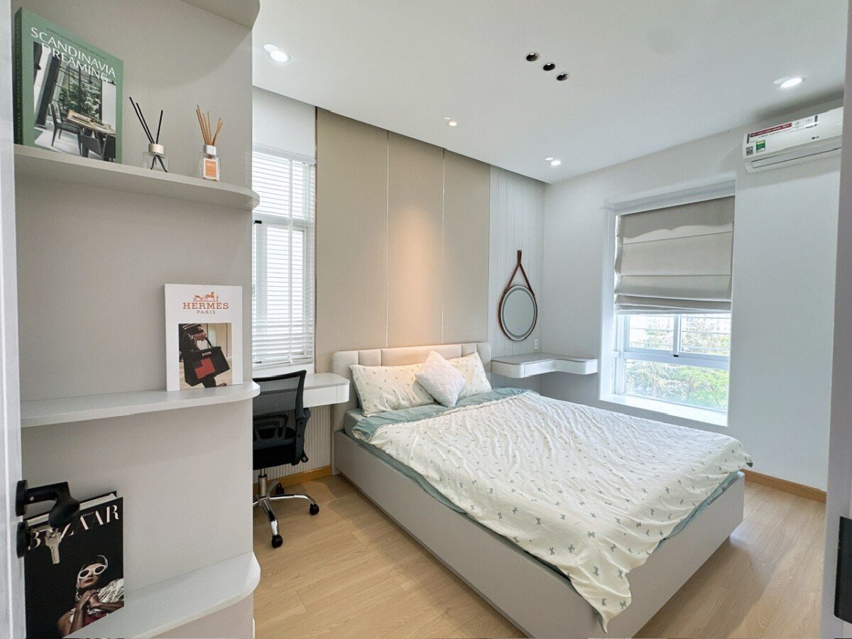 phong ngu can ho cho thue 4 - Cho thuê căn hộ chung cư Sky Garden 3, 02pn, nhà đẹp, giá 25tr/tháng, nội thất mới.