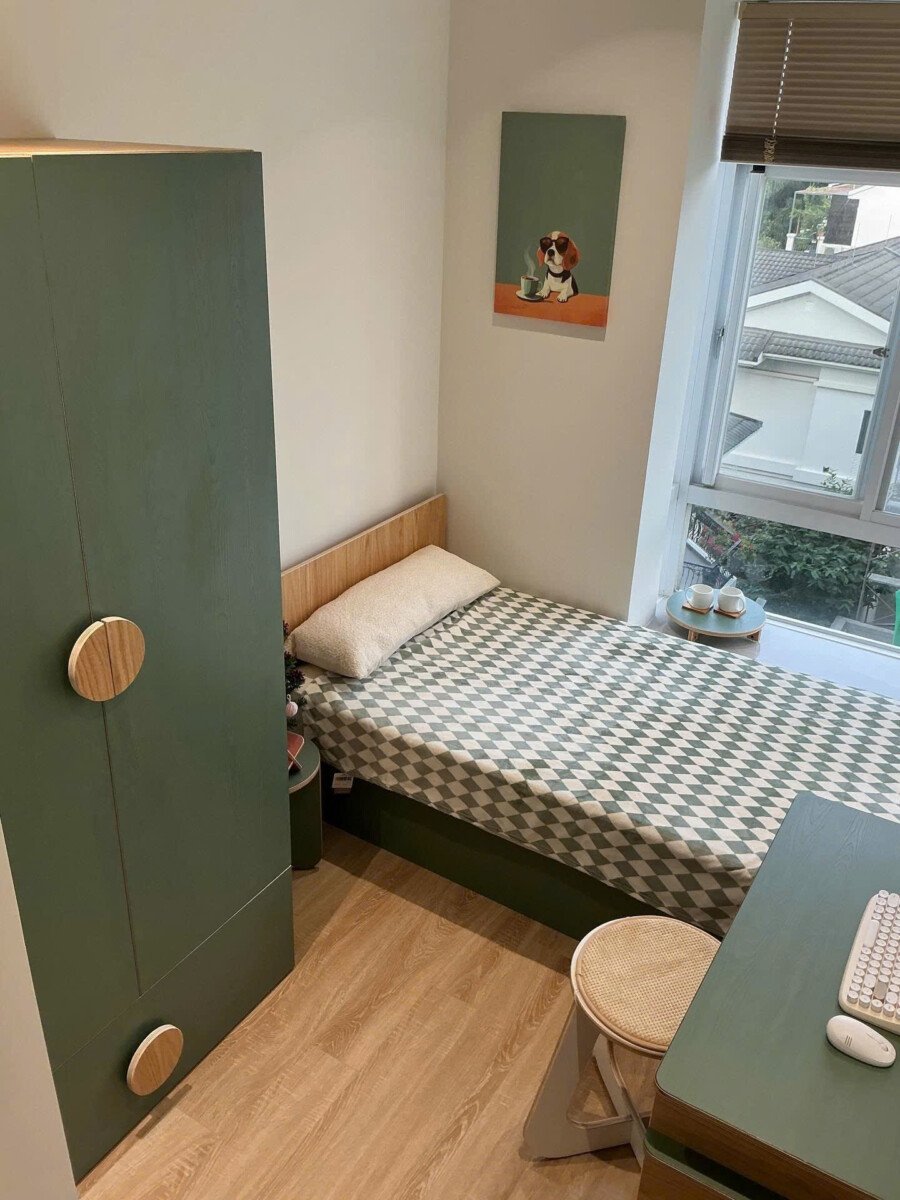 phong ngu nho thu 3 - Giá mua bán căn hộ 3pn tòa 14a chung cư Sky Garden 3 phường Tân Hưng T4/2026