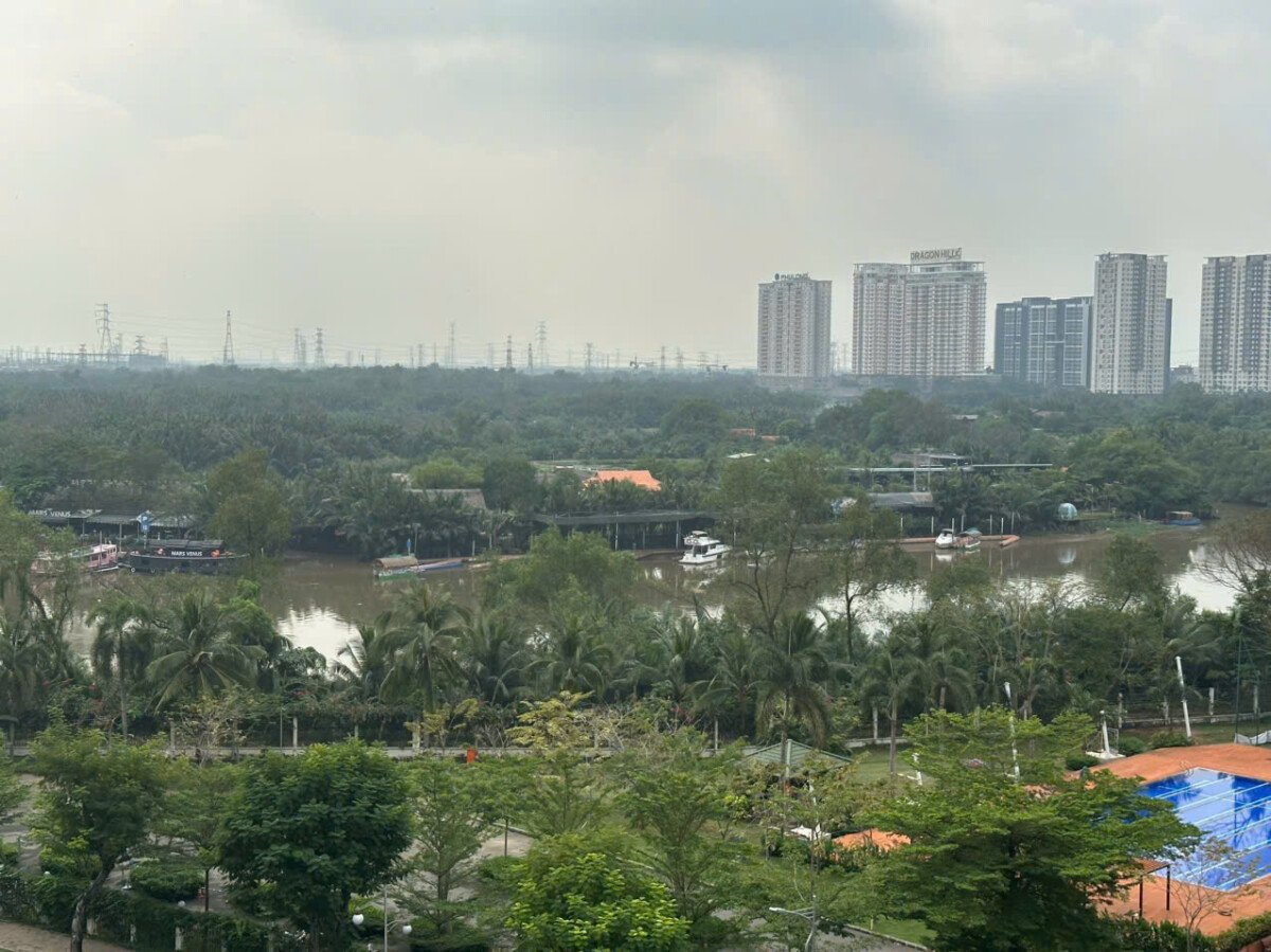 view can ho can ban - Bán căn hộ nhìn trực diện sông, chung cư Grand View B, diện tích 118m2, giá 12 tỷ, nội thất cao cấp.