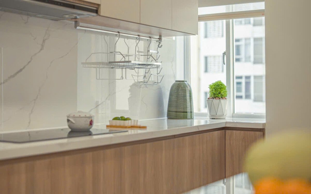 bep 1 - Cần bán căn hộ Sky Garden 3. DT 70m2 Nhà được thiết kế chỉn chu-2pn-2wc nội thất xịn-đang cho thuê 22 Triệu. Giá 6 Tỷ