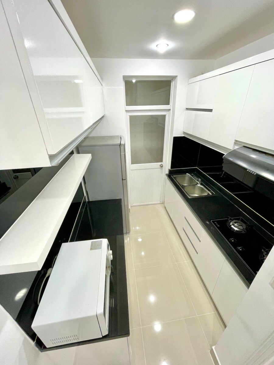 bep - Cho thuê nhanh căn hộ Sky Garden 3. DT 70m2 Nhà đẹp-tone trắng thiết kế 2 Phòng-2wc- Giá thuê 16 Triệu/Tháng
