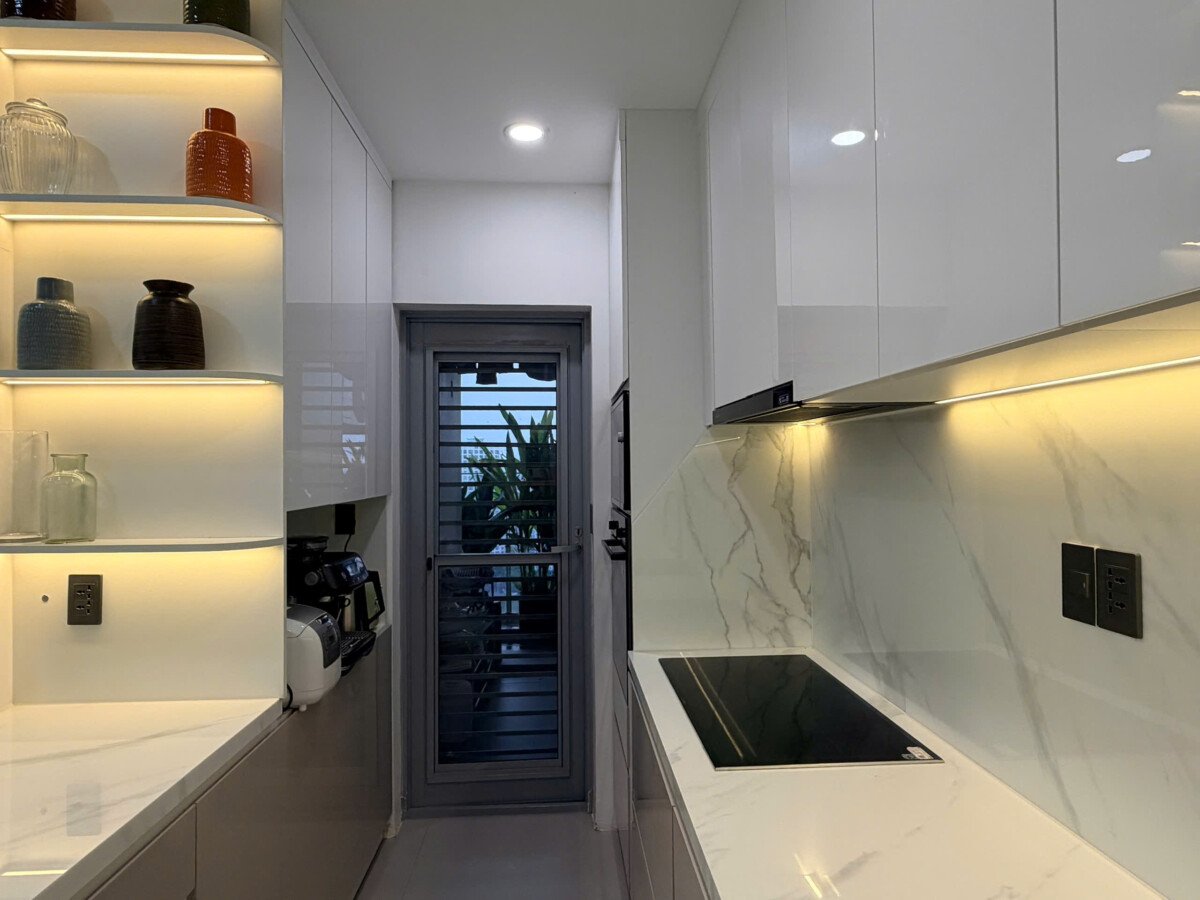 can canh khong gian bep can ho ban - Giá mua bán căn hộ 3pn tòa C chung cư Green Valley phường Tân Mỹ T5/2026