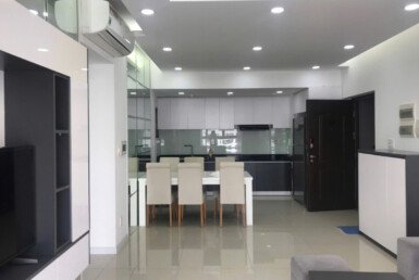 Cho thuê căn hộ Happy Valley. DT 100m2 Lầu cao- thiết kế 3 Phòng ngủ-2wc- Nội thất như hình- Giá 27 Triệu/Tháng