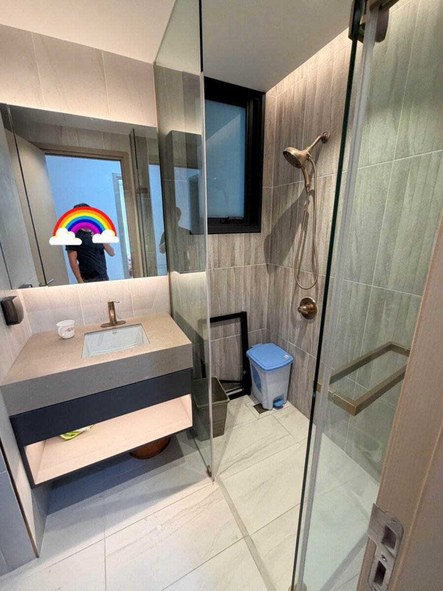 can ho co 2 toilet hoan thien nhu hinh 2 - Giá cho thuê căn hộ 2pn số 02 tòa A chung cư The Antonia phường Tân Mỹ T6/2026