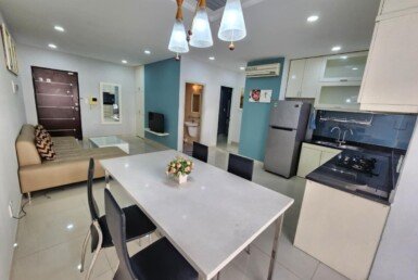 Cho thuê căn hộ Sky Garden 3. DT 70m2 Nhà đẹp- 2 Phòng-3wc- Nội thất như hình. Giá thuê 14 Triệu/Tháng