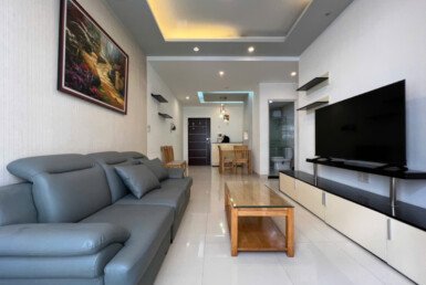 Cho thuê căn hộ Sky Garden 3. DT 70m2 View nội khu- 2 phòng ngủ-2wc- Giá thuê 16 Triệu/Tháng