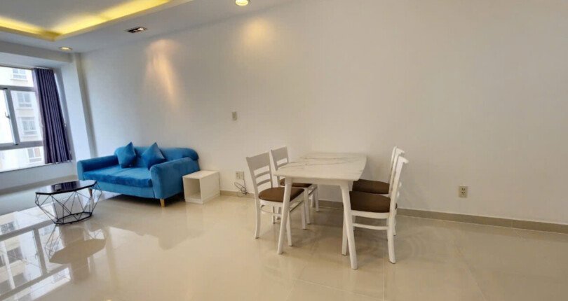 Cần cho thuê căn hộ Sky Garden 3. DT 56m2 Thiết kế 2 Phòng ngủ-1wc- Nội thất đầy đủ- Giá 12 Triệu/Tháng
