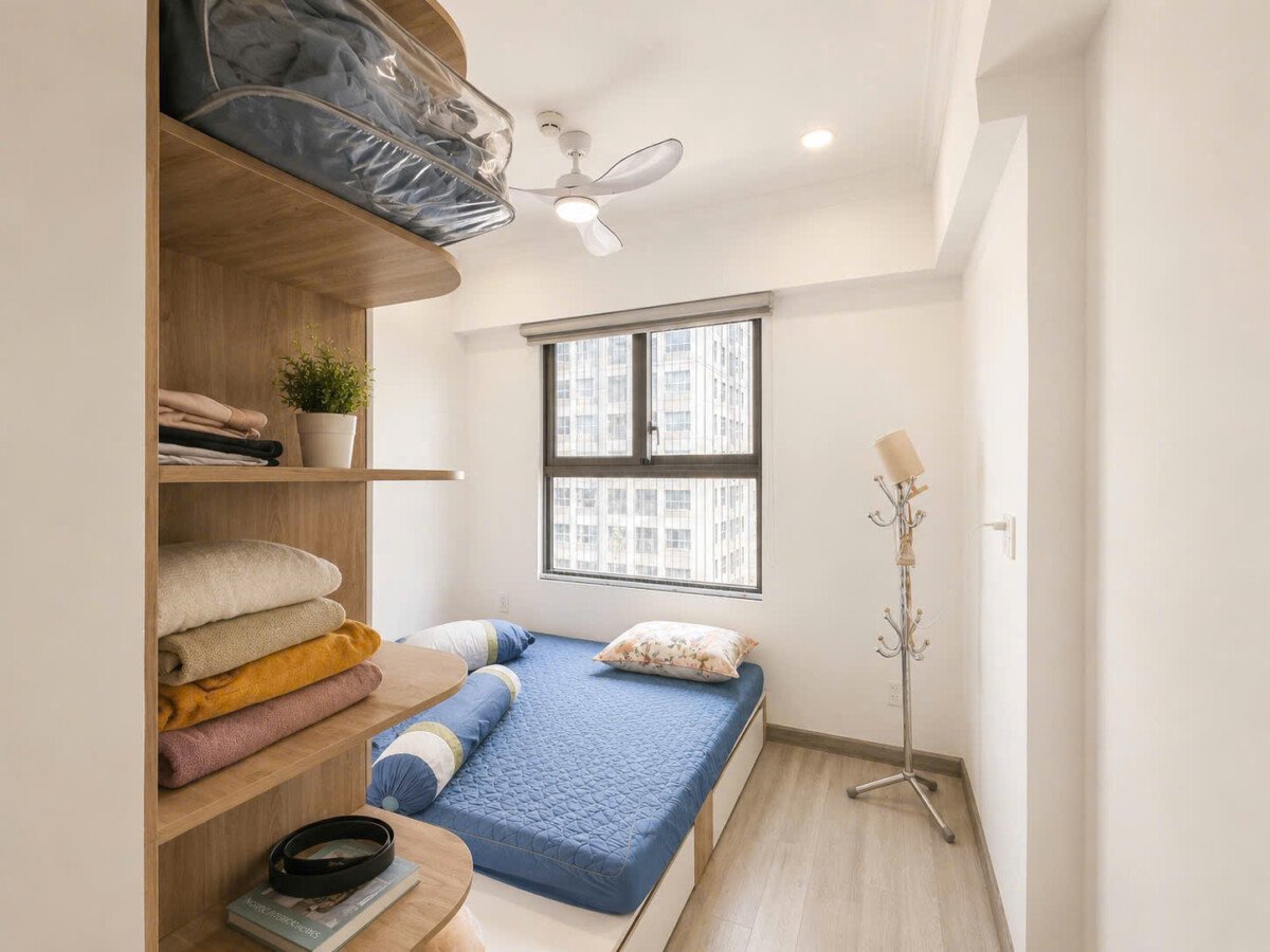 cho thue can ho 65m2 saigon soith 1 - Cho thuê căn hộ Saigon South Residences. DT 65m2 Thiết kế 2 Phòng-2wc- View hồ bơi- nhà đẹp- Giá 15 Triệu/Tháng