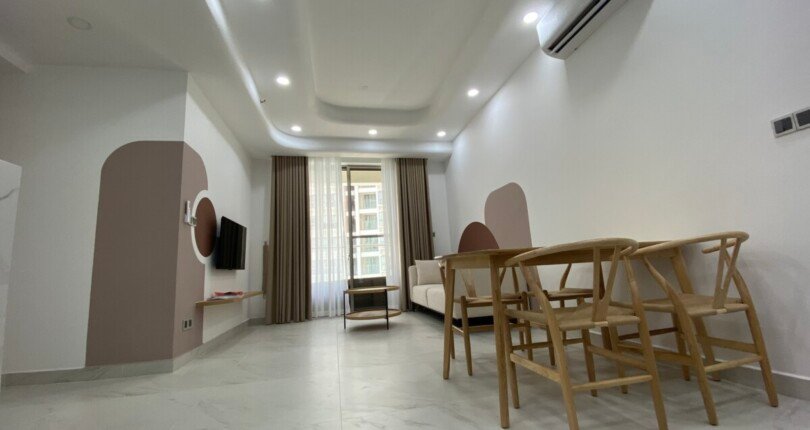 Cho thuê căn hộ Midtown Tòa M7. DT 84m2 Nhà đẹp thiết kế 2 Phòng ngủ-2wc- Nội thất đầy đủ- Giá 26 Triệu/Tháng