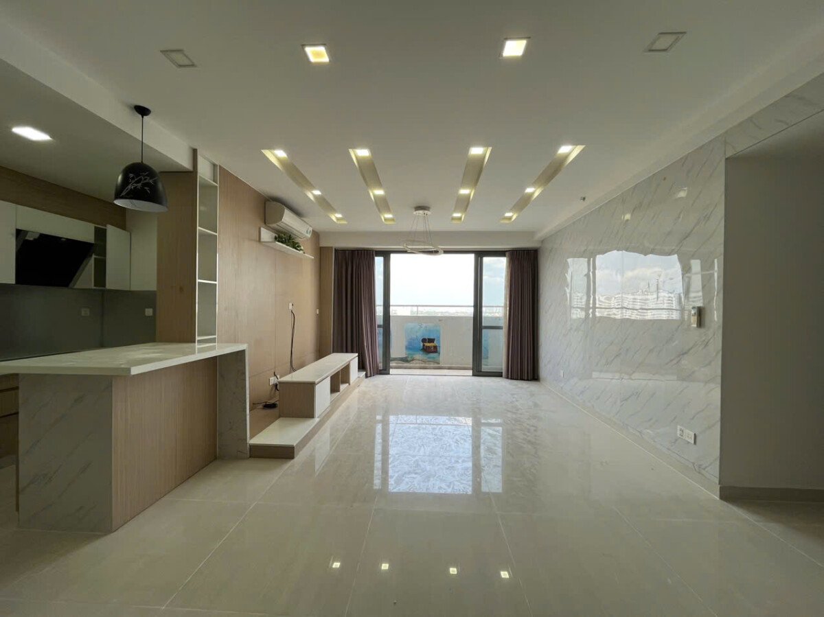 hinh anh phong khach can ho cho thue 1 - Giá cho thuê căn hộ 2pn tòa C chung cư Riverpark Premier phường Tân Hưng T6/2026