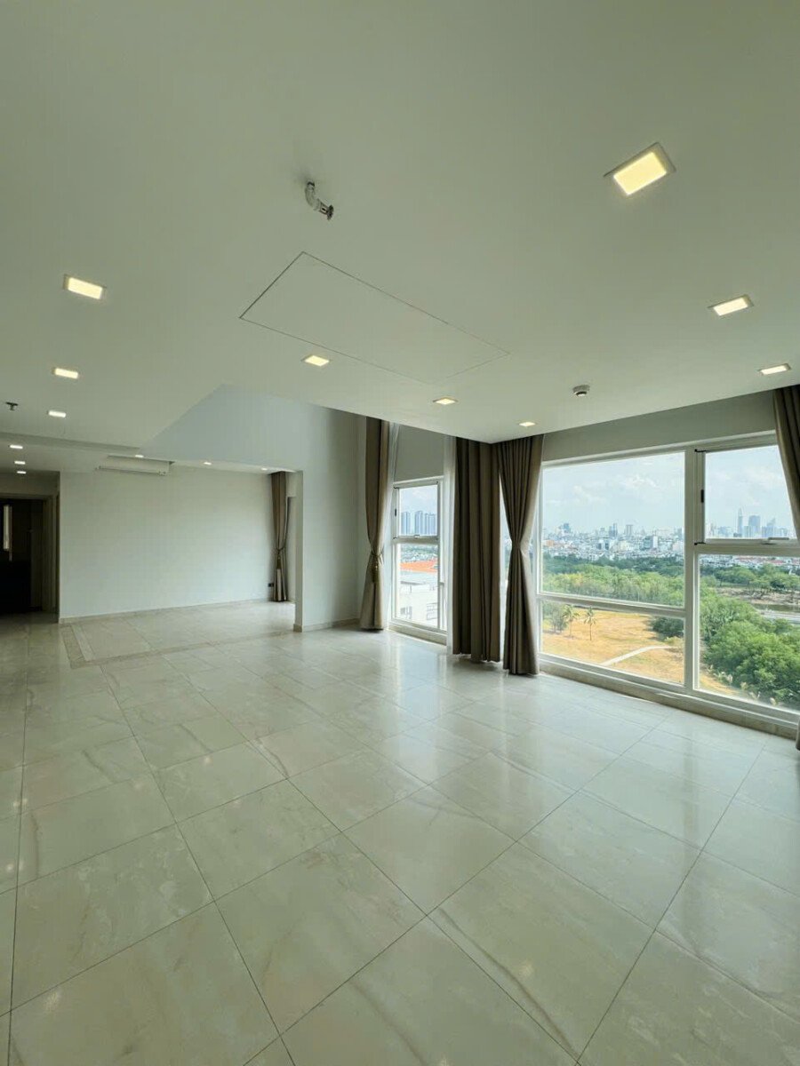 khong gian phong khach can ho cho thue - Giá cho thuê căn hộ Duplex tòa O chung cư Happy Valley Premier phường Tân Hưng T5/2026