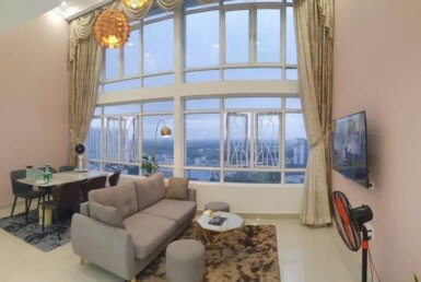 Giá mua bán căn hộ Duplex 3pn tòa E chung cư Phú Hoàng Anh Nhà Bè T5/2026