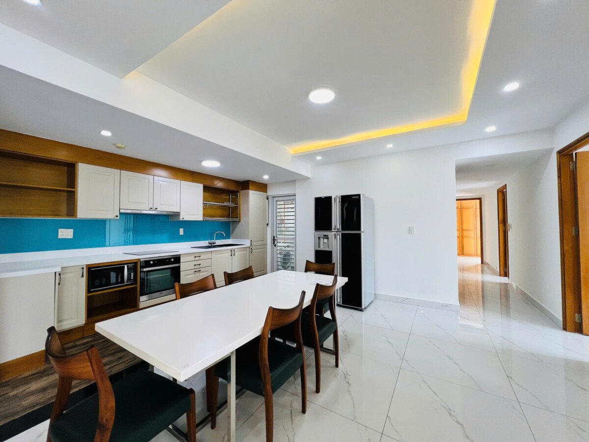 phong an va bep rong rai - Giá mua bán căn hộ 3pn số 02 tòa M chung cư Happy Valley phường Tân Hưng T5/2026