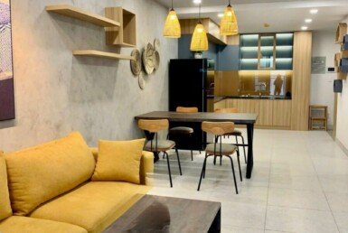 Cho thuê căn hộ Saigon South Residences. DT 71m2 lầu cao thiết kế 2 phòng ngủ-2wc- View mát- Giá 16 Triệu/Tháng