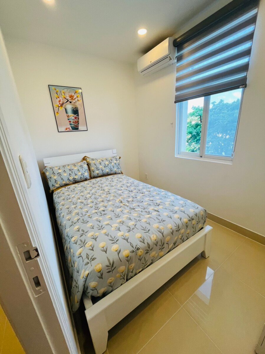 phong ngu 2 6 - Cho thuê căn hộ Sky Garden 3. Căn góc 74m2 thiết kế 3 Phòng-2wc- Nội thất đầy đủ-Giá 19 Triệu/Tháng