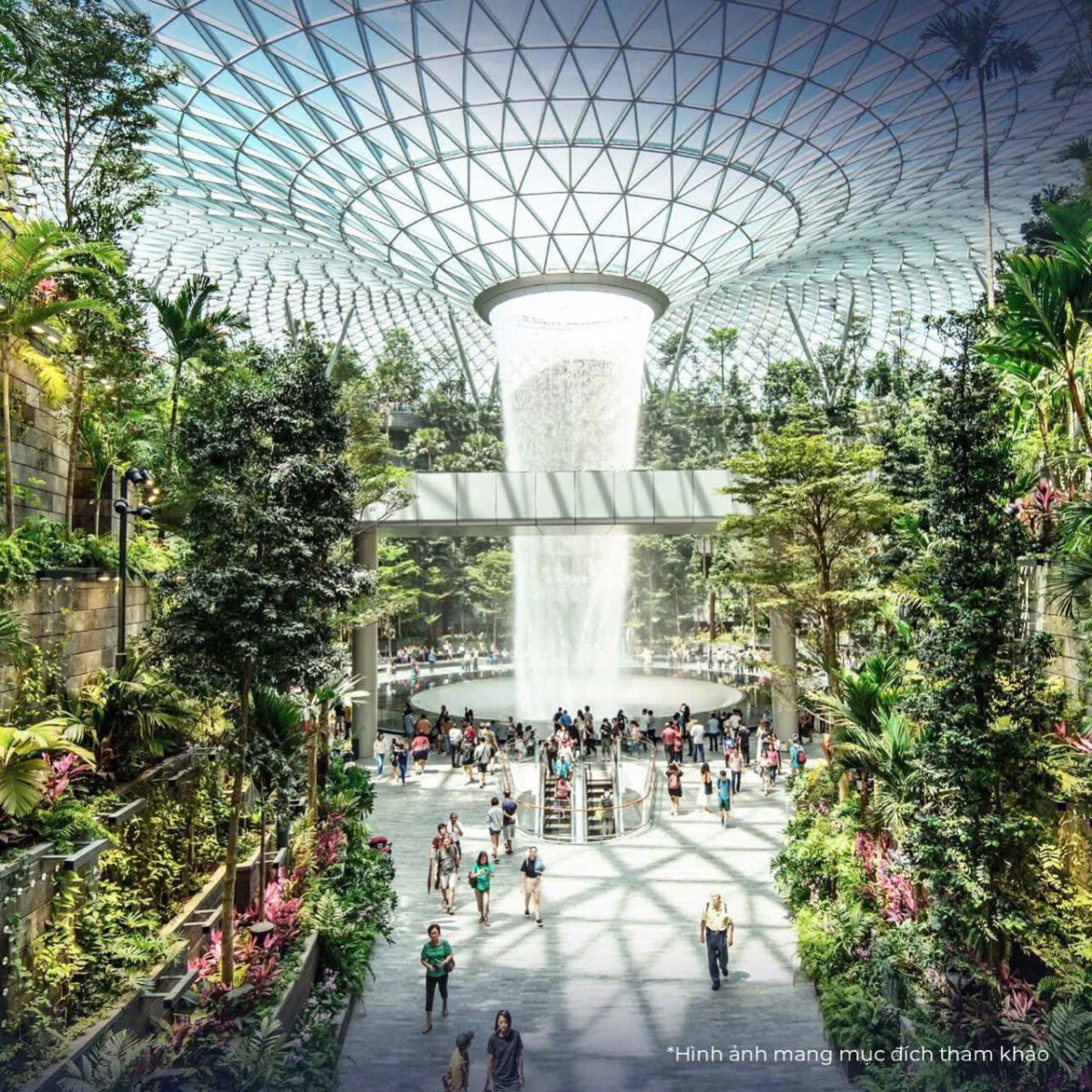 tien ich thac nuoc noi khu metropolis - The Metropolis - Biểu tượng căn hộ hạng sang mới tại Thủ Thi&ecirc;m