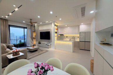 toan canh phong khach can ho 385x258 - B&aacute;n căn hộ chung cư tại Khu đ&ocirc; thị Ph&uacute; Mỹ Hưng, Quận 7, Hồ Ch&iacute; Minh