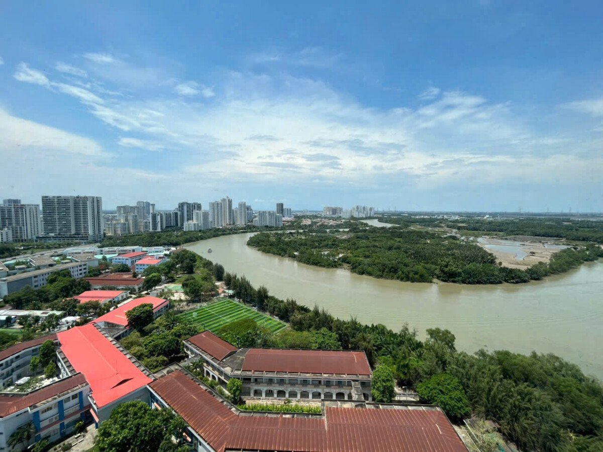 vi tri can ho ban lau cao view song nhu hinh - Giá mua bán căn hộ 3pn chung cư The Horizon phường Tân Mỹ T5/2026