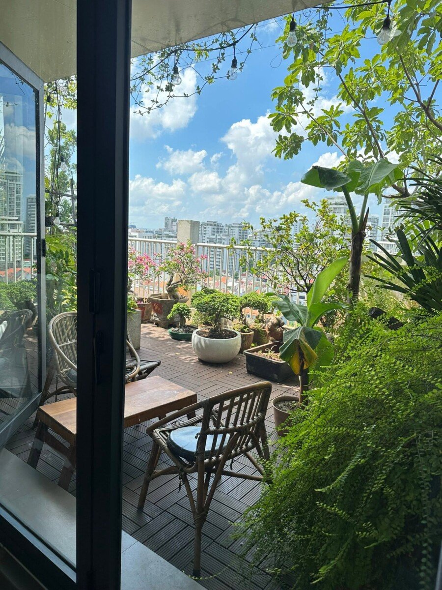 ban nhanh penthouse sky garden 1 4 - Bán nhanh căn Penthouse Sky Garden 1. DT 325m2 Thiết kế 2 sân- 3 phòng-3wc- View toàn cảnh- Giá chỉ 16.5 Tỷ
