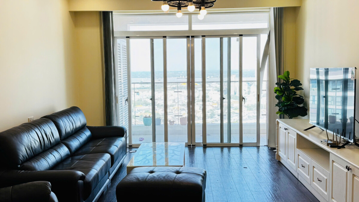 can canh phong khach - Giá mua bán căn hộ 3pn kiểu CK3 tòa C chung cư Riverside Residence phường Tân Mỹ T7/2026