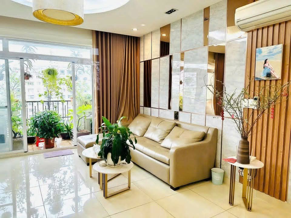 can cho thue can ho canh vien 3 6 - Cho thuê căn hộ Cảnh Viên 3. DT 118m2 Thiết kế 3 Phòng ngủ-2wc- View Thoáng- Lầu cao- Giá 38 Triệu/Tháng