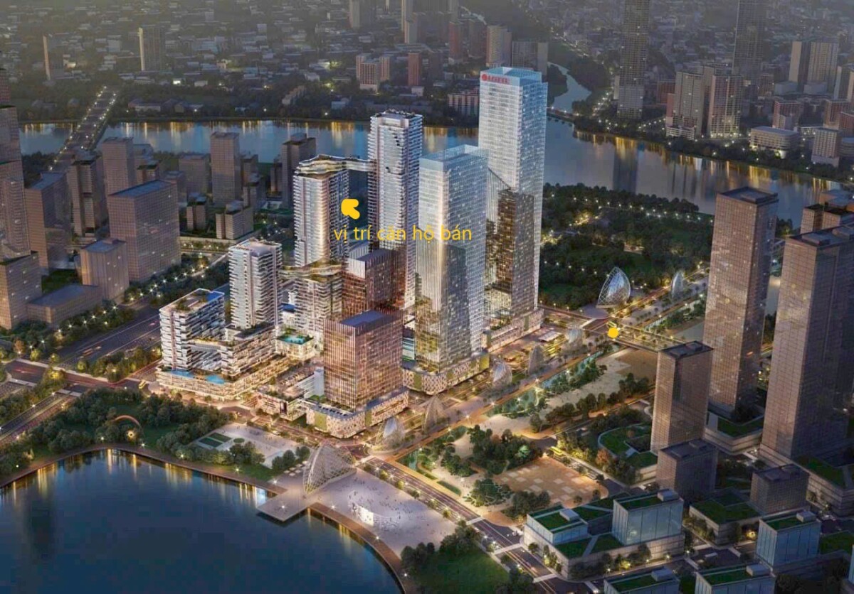 can ho lien ke ho canh quan noi khu - Giá mua bán căn hộ 1pn số 05 tòa C chung cư Lotte Eco Smart City Thủ Thiêm T7/2026
