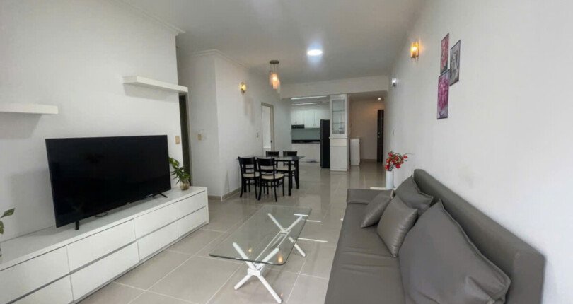 Cho thuê căn góc Sky Garden 3. DT 74m2 Thiết kế 2 Phòng-2wc- Nội thất đầy đủ- lầu cao- Giá 15 Triệu/Tháng