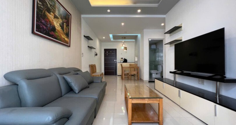 Cho thuê căn hộ Sky Garden 3. DT 70m2 Thiết kế 2 phòng ngủ-2wc- Nội thất như hình- Giá 15 Triệu/Tháng