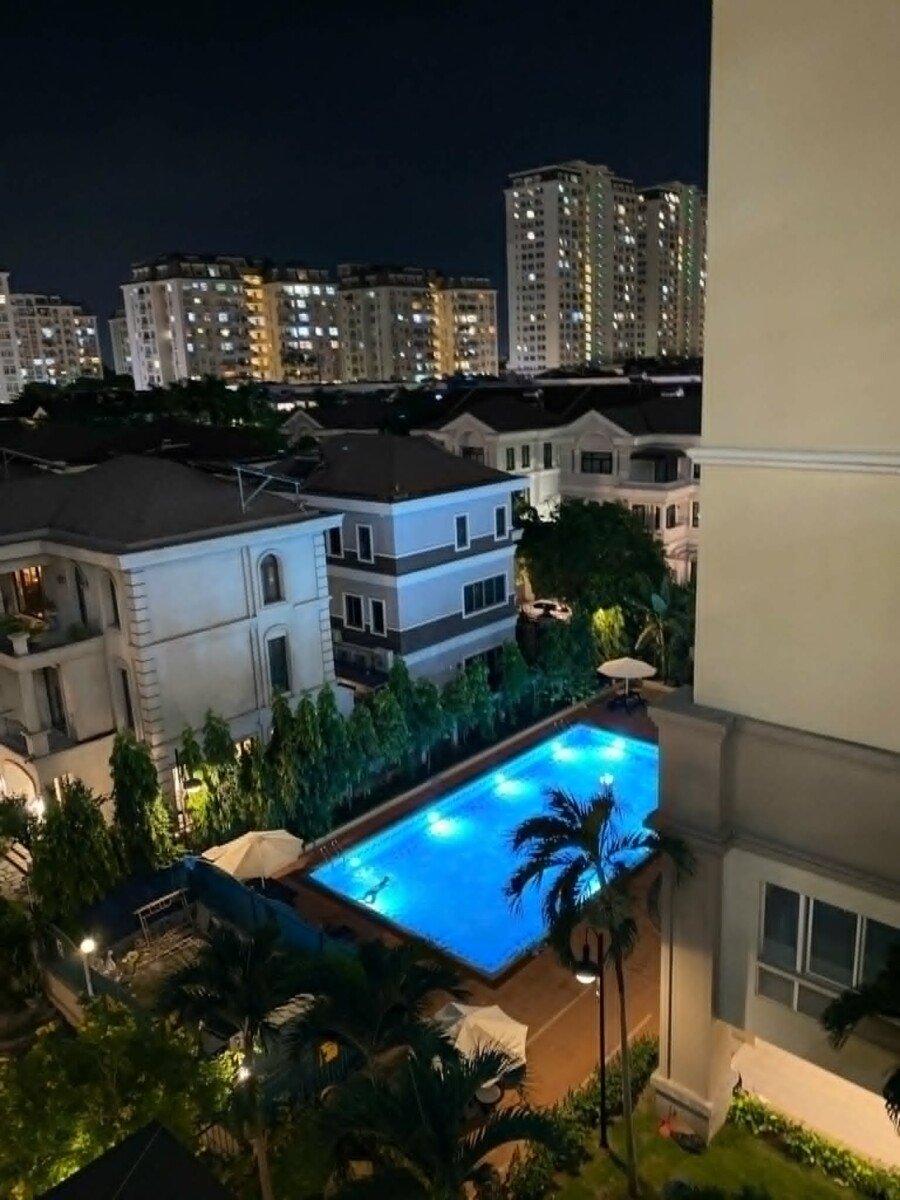 cho thue can ho Green View 5 - Cho thuê căn hộ Green View Phú Mỹ Hưng. DT 118m2 Thiết kế 3 Phòng ngủ-2wc- View hồ bơi- Giá 23 Triệu/Tháng