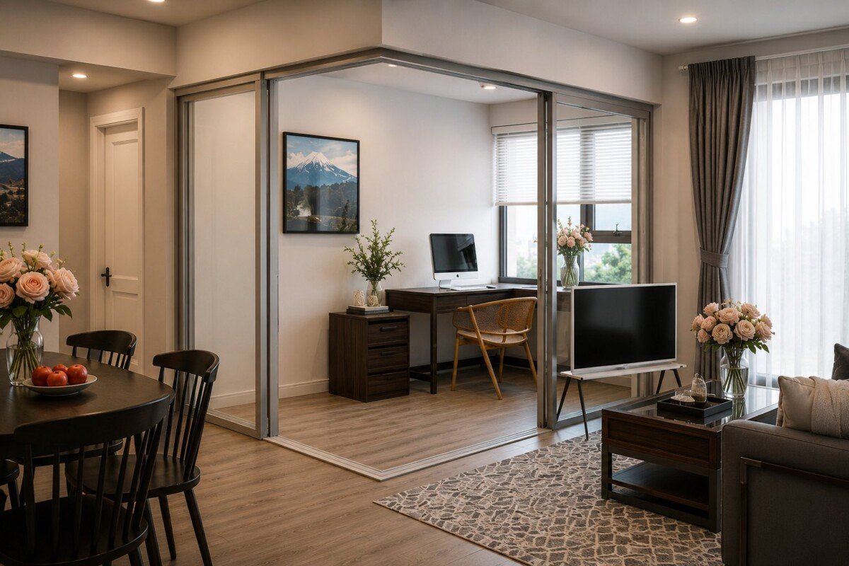 cho thue can ho dep ssr 1 - Cho thuê căn hộ đẹp tại Saigon South Residences. DT 95m2 Thiết kế 3 Phòng-2wc- lầu cao- Giá 22 Triệu/Tháng