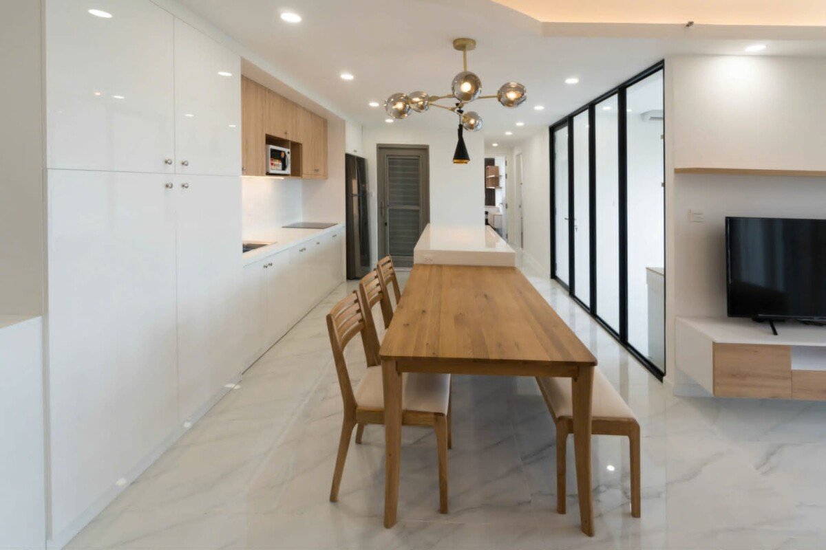cho thue can ho hung phuc 3 phong 3 - Cho thuê căn hộ Happy Residence ( Hưng Phúc). DT 98m2 Nội thất đầy đủ như hình-3 Phòng-2wc- Giá thuê 27 Triệu/Tháng
