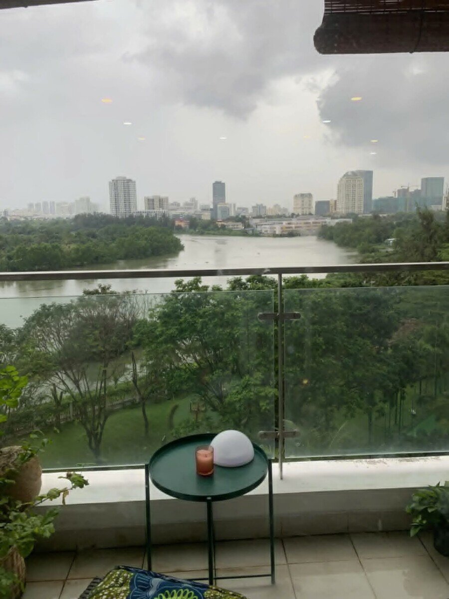 cho thue can ho riverside residence 2 - Cho thuê căn hộ Riverside residence. DT 130m2 Thiết kế 3 phòng ngủ-2wc View trực diện sông- Giá 31 Triệu/Tháng
