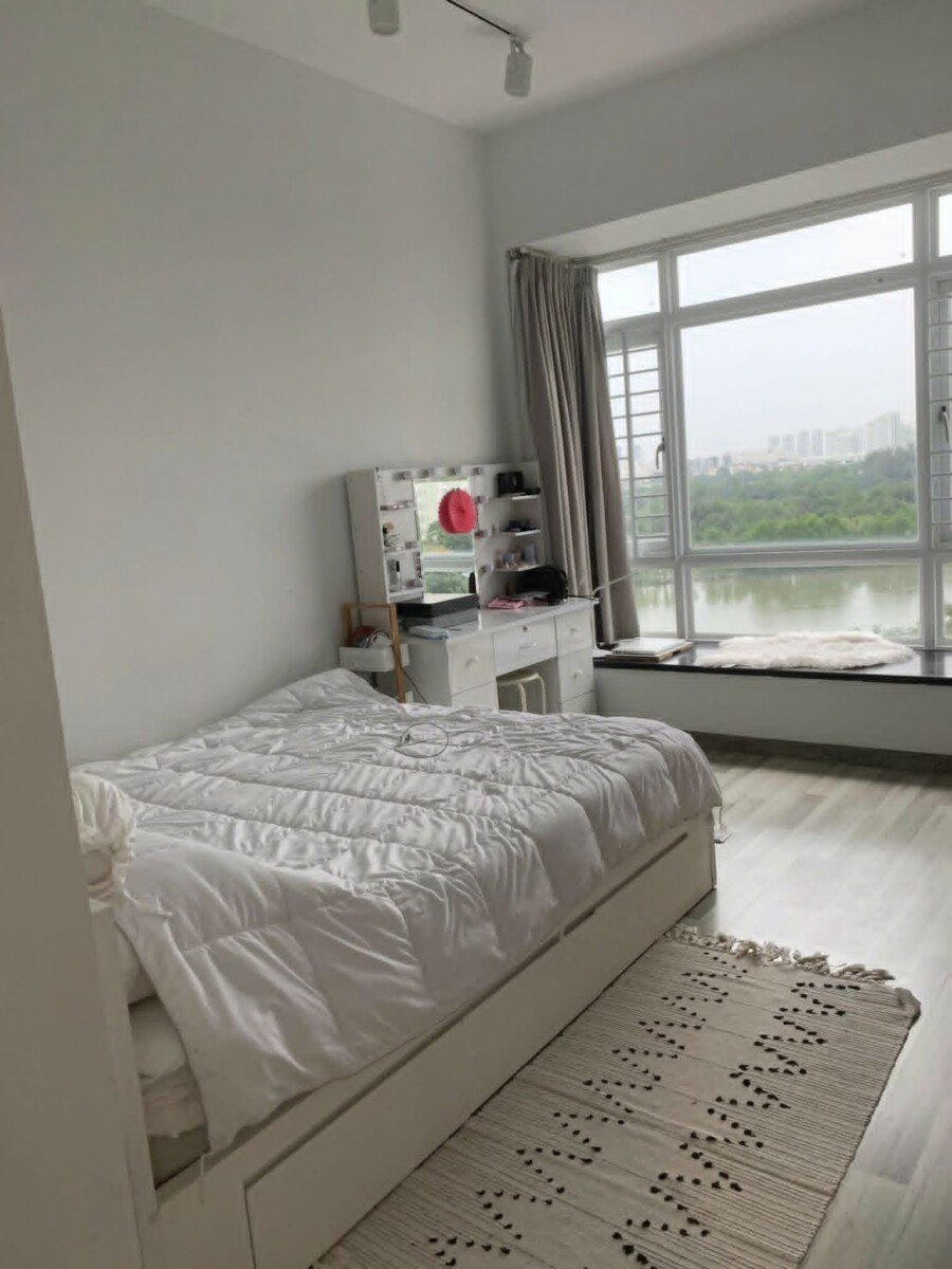 cho thue can ho riverside residence 3 - Cho thuê căn hộ Riverside residence. DT 130m2 Thiết kế 3 phòng ngủ-2wc View trực diện sông- Giá 31 Triệu/Tháng